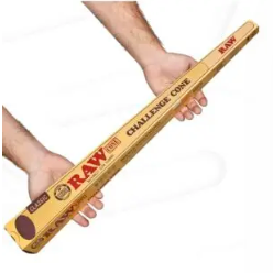 RAW Classic Challenge 24” Cone | One Giant Pre-Rolled Cone
