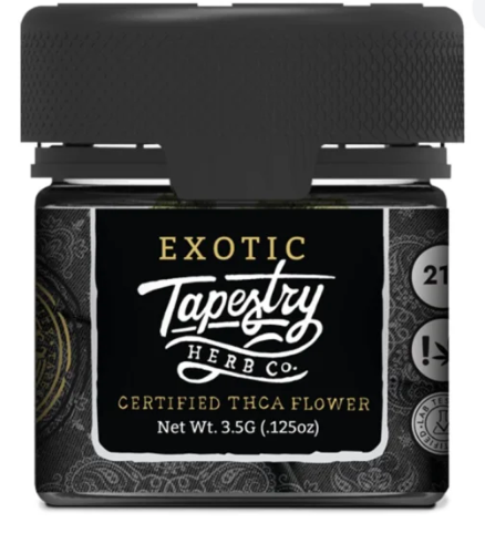 Tapestry Herb Co. | Certified THCA Flower | Exotic | 1/8